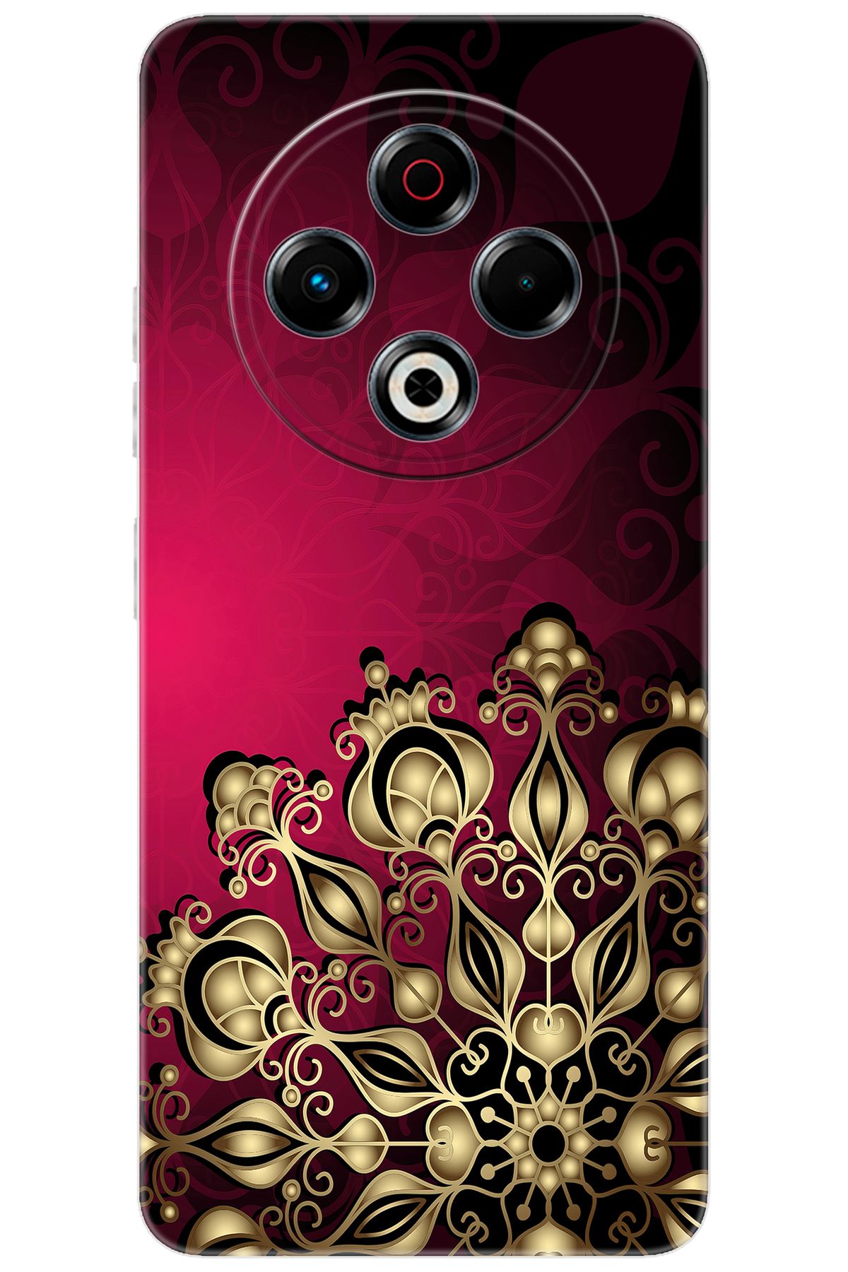 TECNO Spark 30 (KL6) Uyumlu Kılıf Desen Baskılı Silikon Desen Tasarım STK:273 CP-r9oxtPk