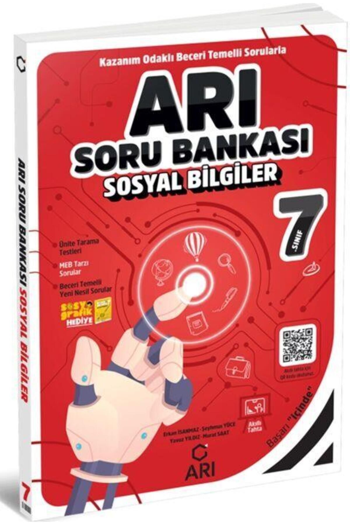 Ankara Kitap Merkezi 7. Sınıf Sosyal Bilgiler Soru Bankası Arı Yayıncılık