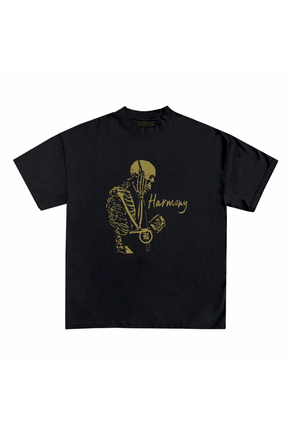 RawNox Unisex Bol Kalıp RawNox Özel Koleksiyon Harmony Tshirt