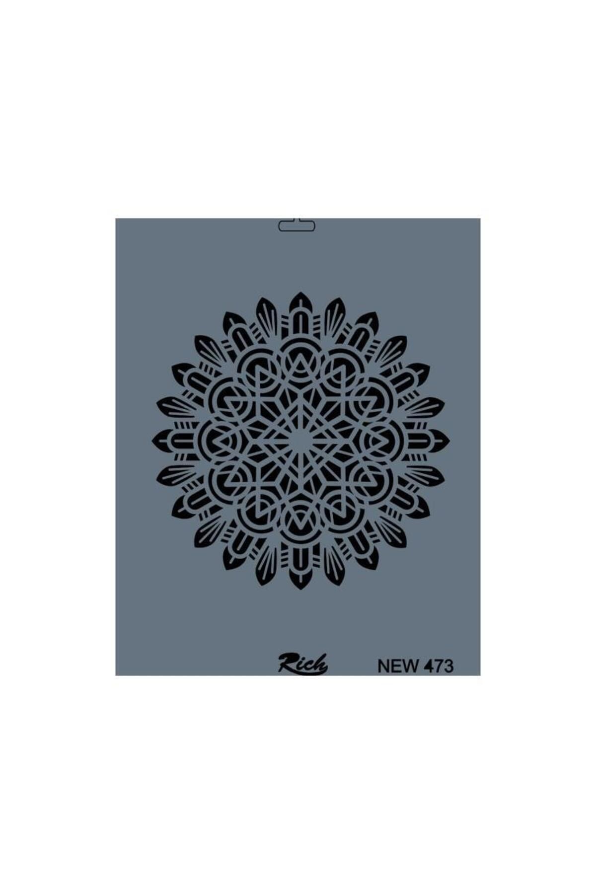 OEM Rich New Seri N-473 Stencil 35x25 cm