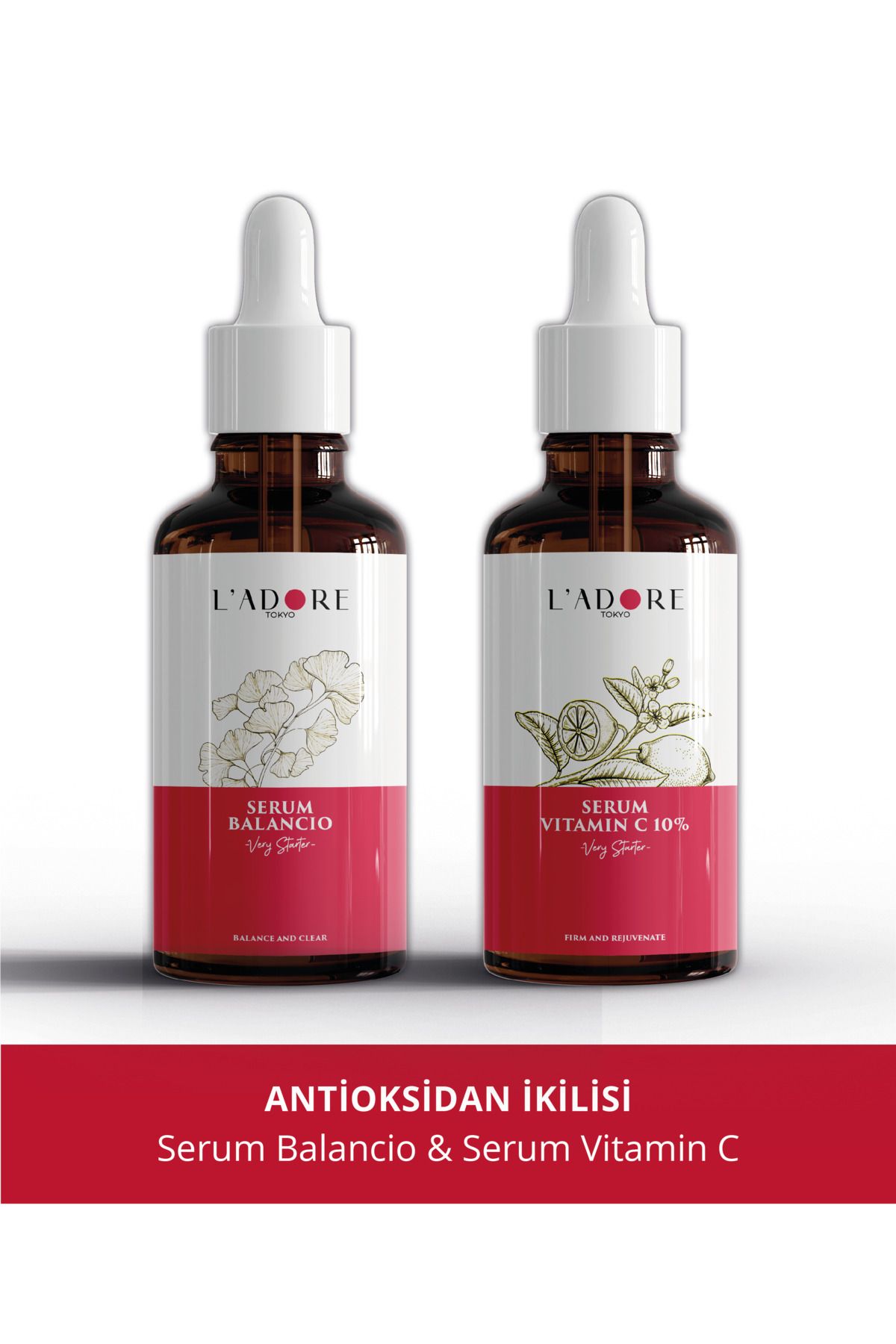 Ladore Tokyo Antioksidan İkilisi: Balancio+ Vitamin C Serum