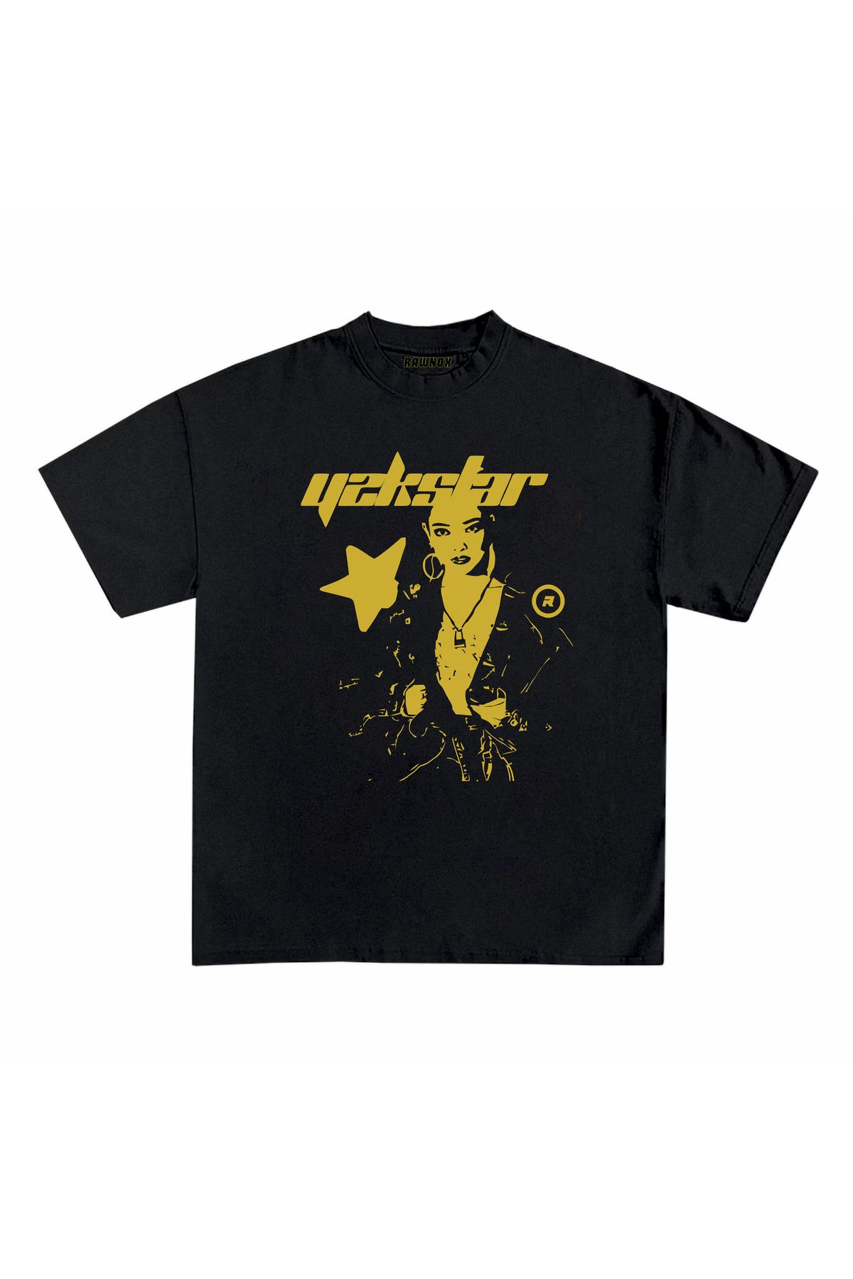 RawNox Unisex Bol Kalıp RawNox Özel Koleksiyon YekStar Tshirt