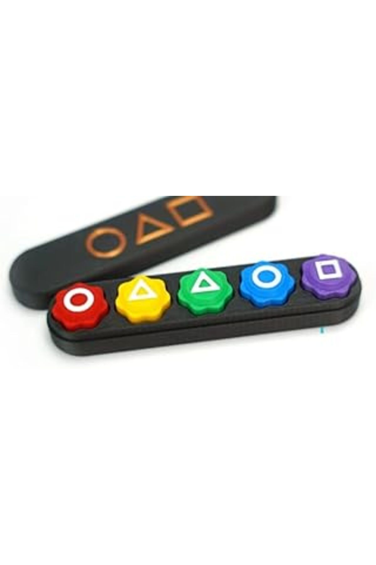 Mu Art Squid Game 2 Gonggi 5 Taş (BEŞ TAŞ) Oyunu Kumlu Davet Kartı