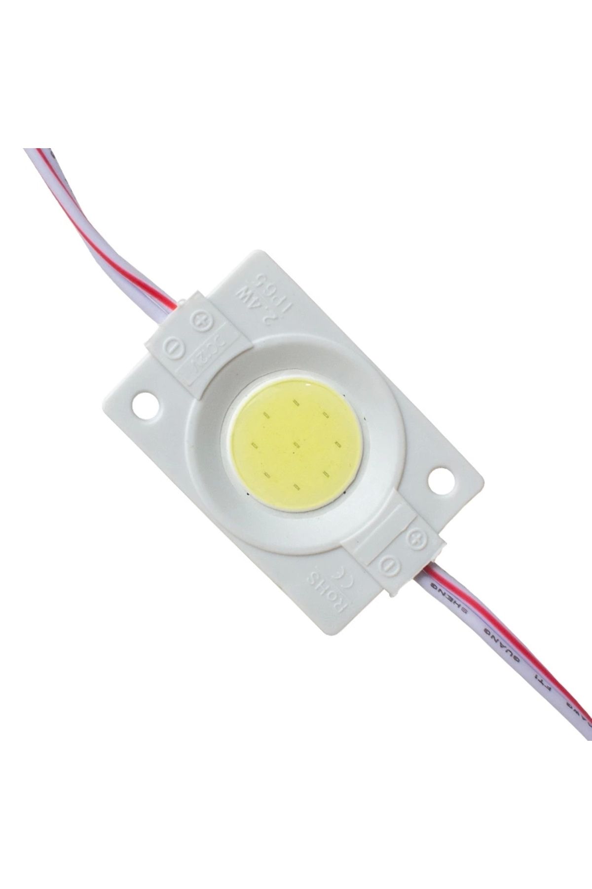 feminight 12v Kasalı Kapaksız 30x45 Mm Beyaz Yuvarlak Cob Led