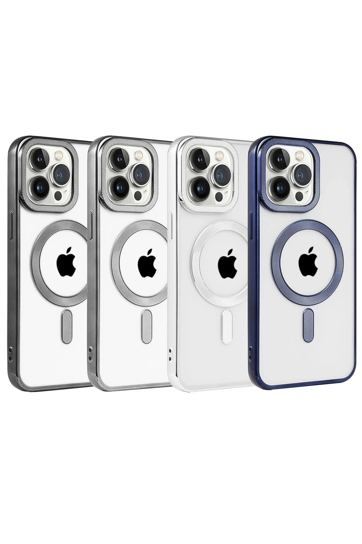 NewFace iPhone 15 Kılıf Kronos Magsafe Kapak - Açık Yeşil FLKRY
