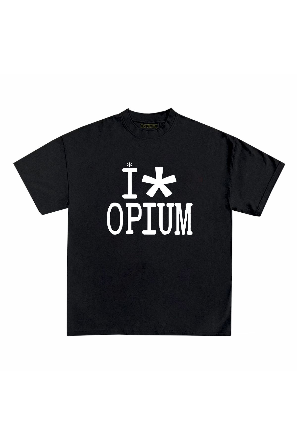 RawNox Unisex Bol Kalıp RawNox Özel Koleksiyon İ Opium Tshirt