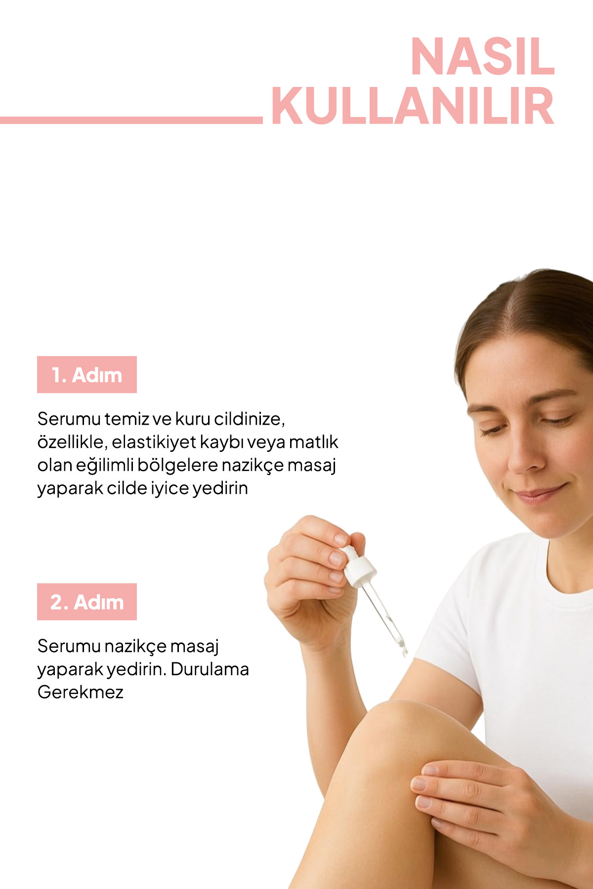 Collagen Serum, Nemlendirici Aydınlatıcı Sıkılaştırıcı %5 Aktif Serum İçerikli Vücut Serumu — BCASVS-01 — تصویر 4 از 8