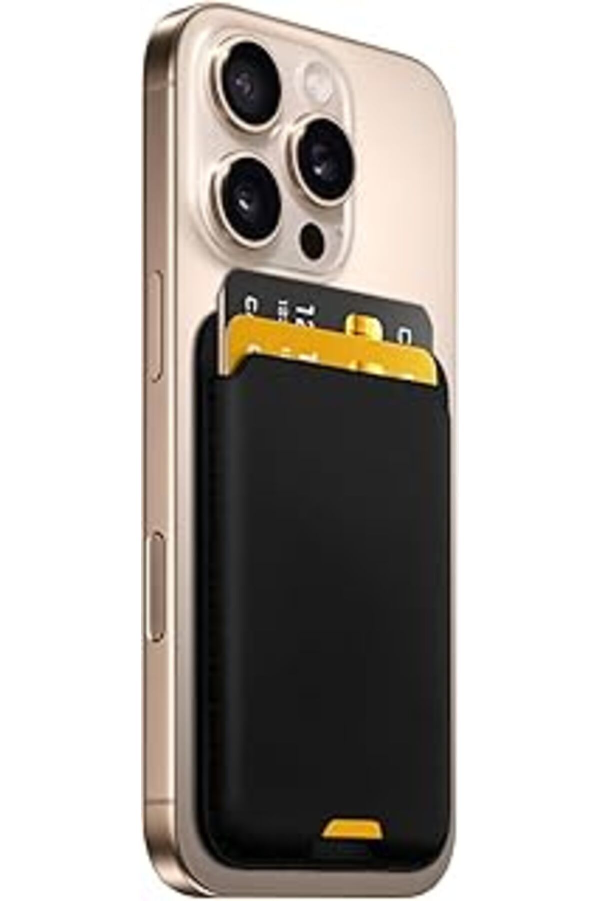 Mu Art Minesk Iphone Için Magsafe Ile Uyumlu Cüzdan Manyetik Kartlık Yenilenmiş V2 Güçlü Mıktanıs Ile Süpe