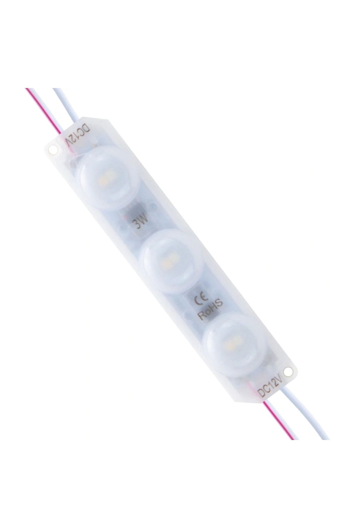 STOREMAX MODÜL LED 12V 3W SOĞUK BEYAZ + GÜN IŞIĞI 2835 93 X 21MM IP65 220-240LM 180 DERECE (5047)