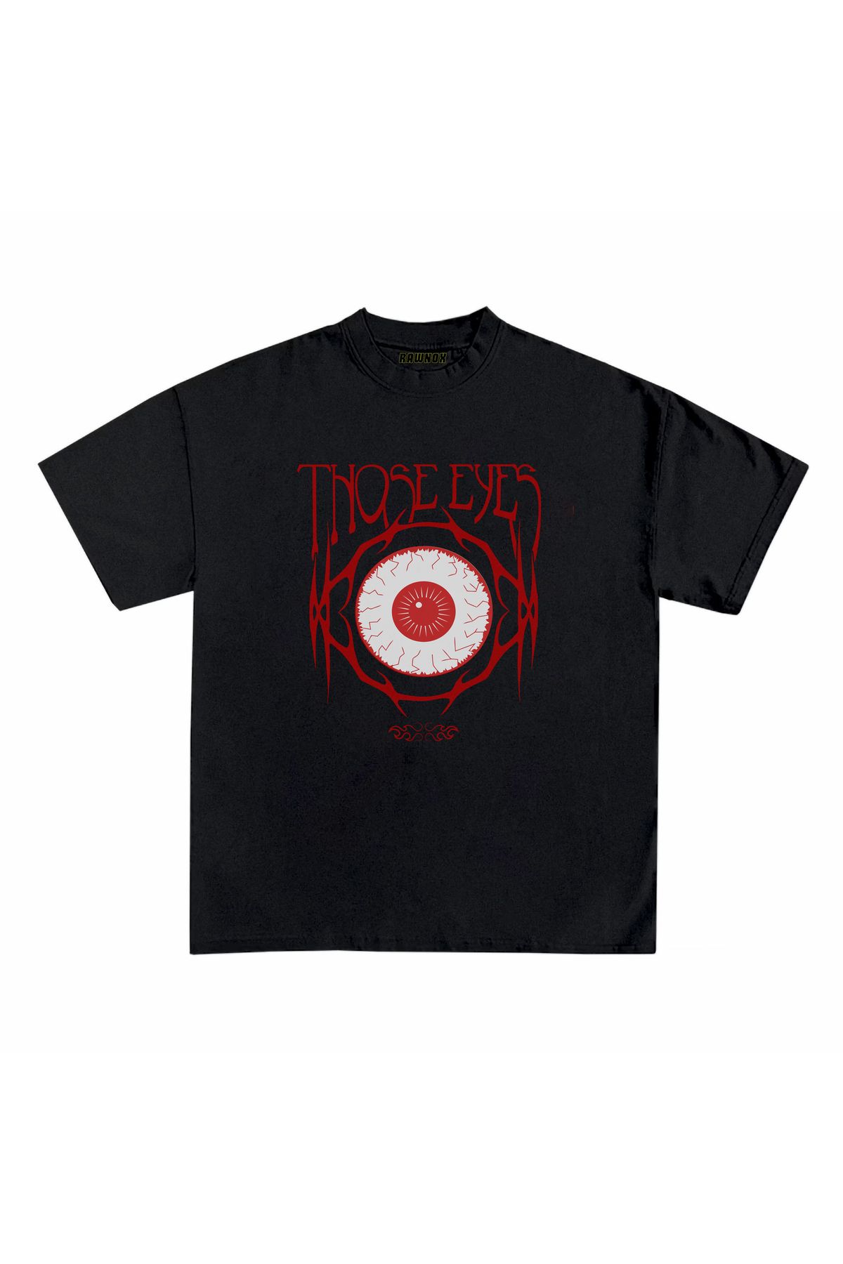 RawNox Unisex Bol Kalıp RawNox Özel Koleksiyon Those Eyes Tshirt