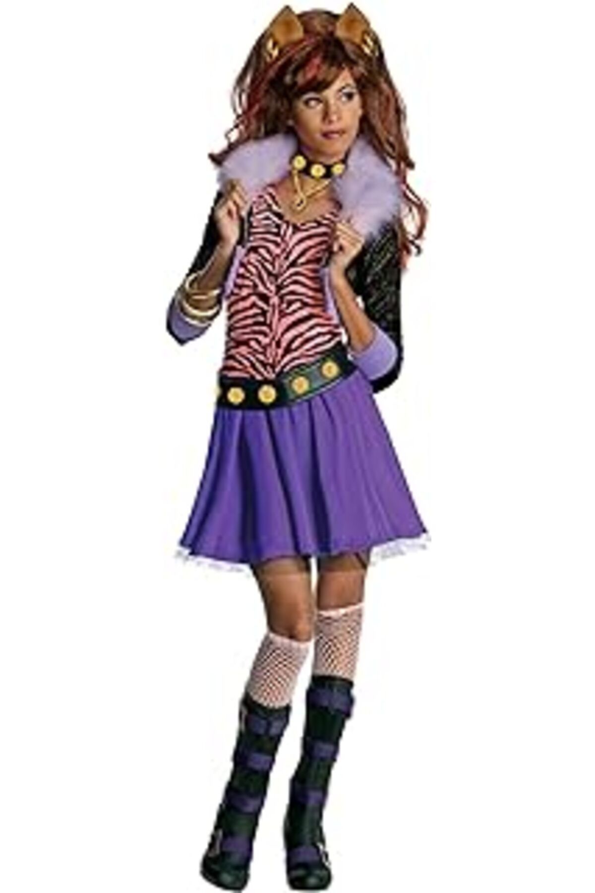 Mu Art Clawdeen Wolf Kostümü 3-4 Yaş