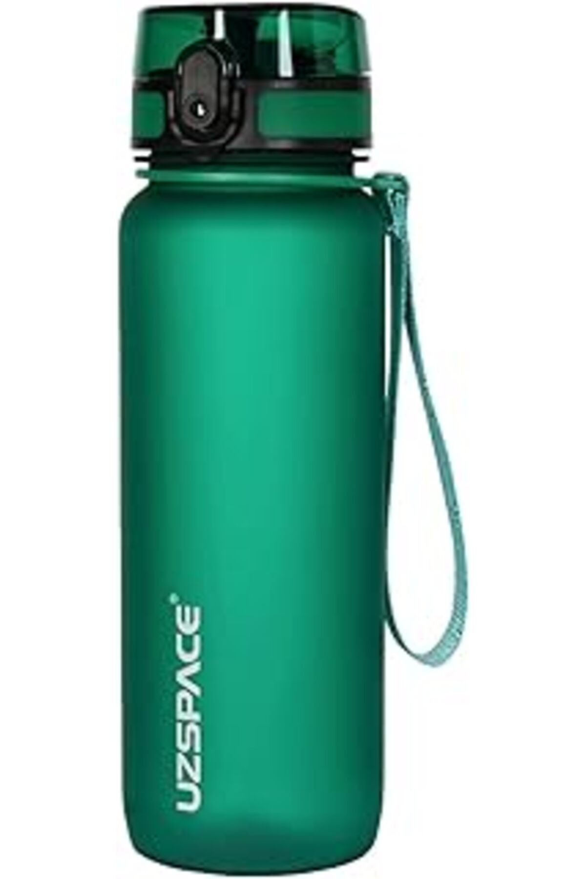 Mu Art Uzspace 800Ml -Yeni Ebat-Boy 25 Cm-Tritan Su Matarası Bpa Koku Sızdırma Yok Koyu Yeşil