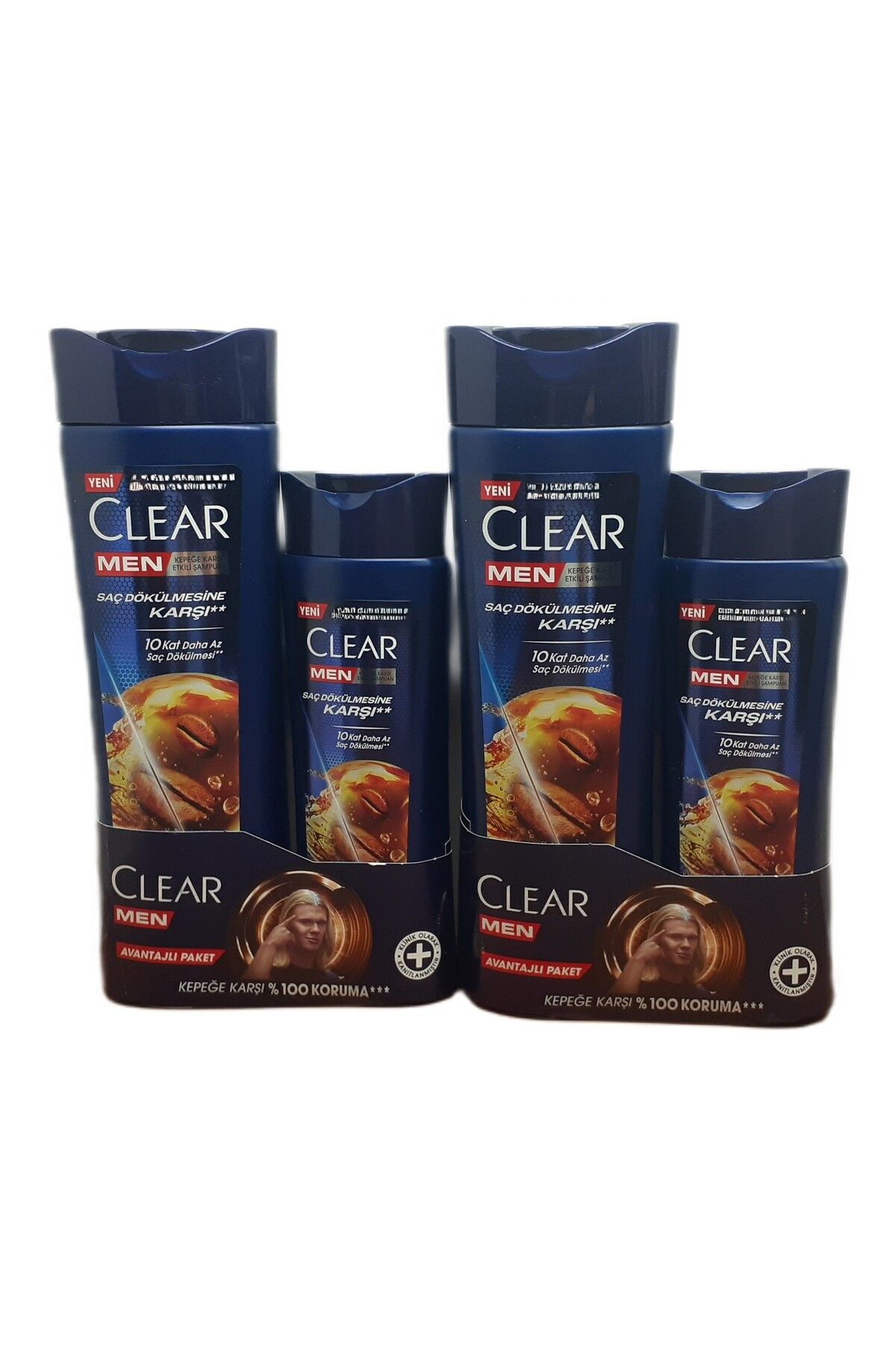 Clear MEN SAÇ DÖKÜLMESİNE KARŞI KEPEK ŞAMPUANI 350 + 180 ML X 2 ADET