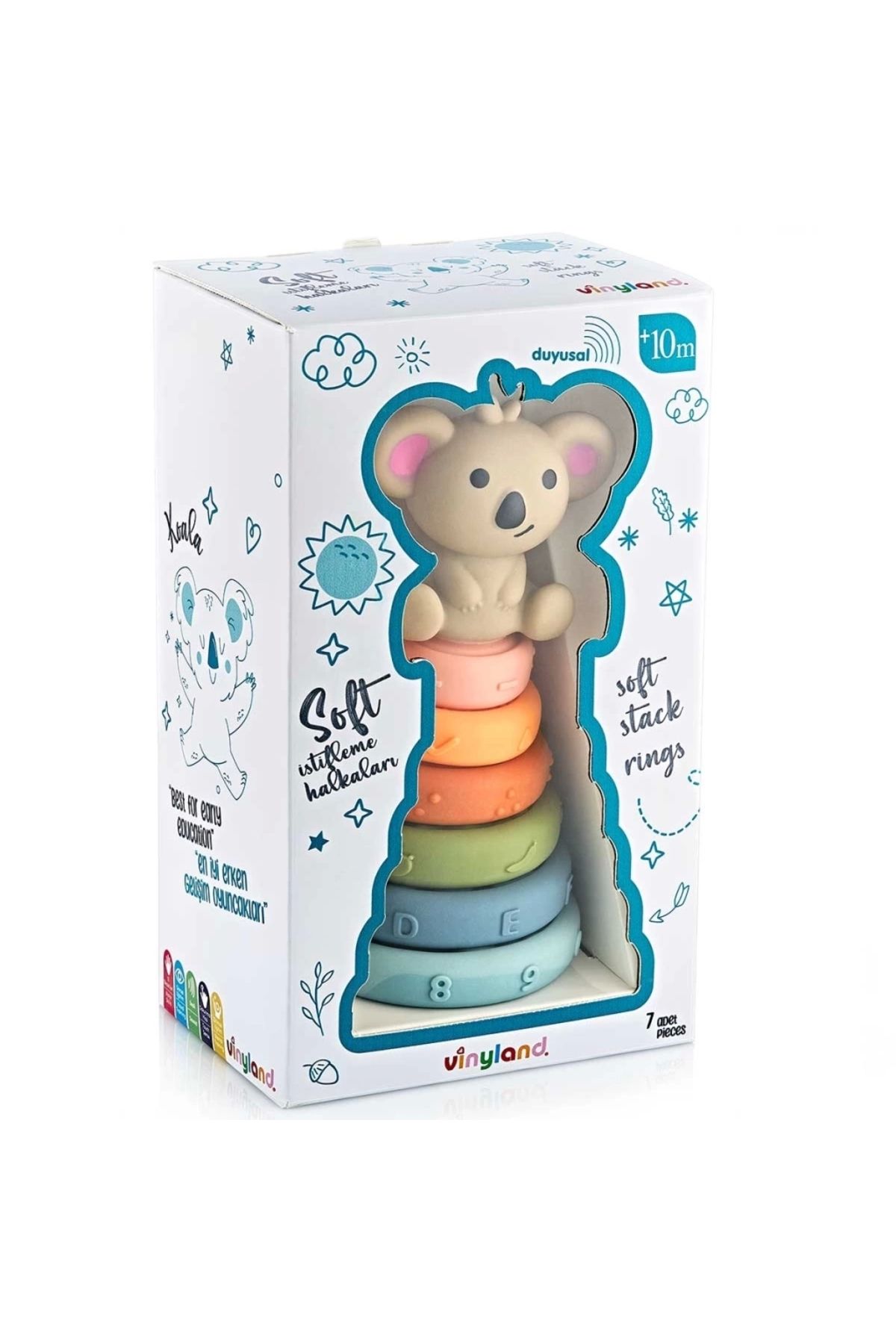FTT SHOPPING MARKET NessiWorld Vinyland Soft Halkalar Koala 7'li Set 661587