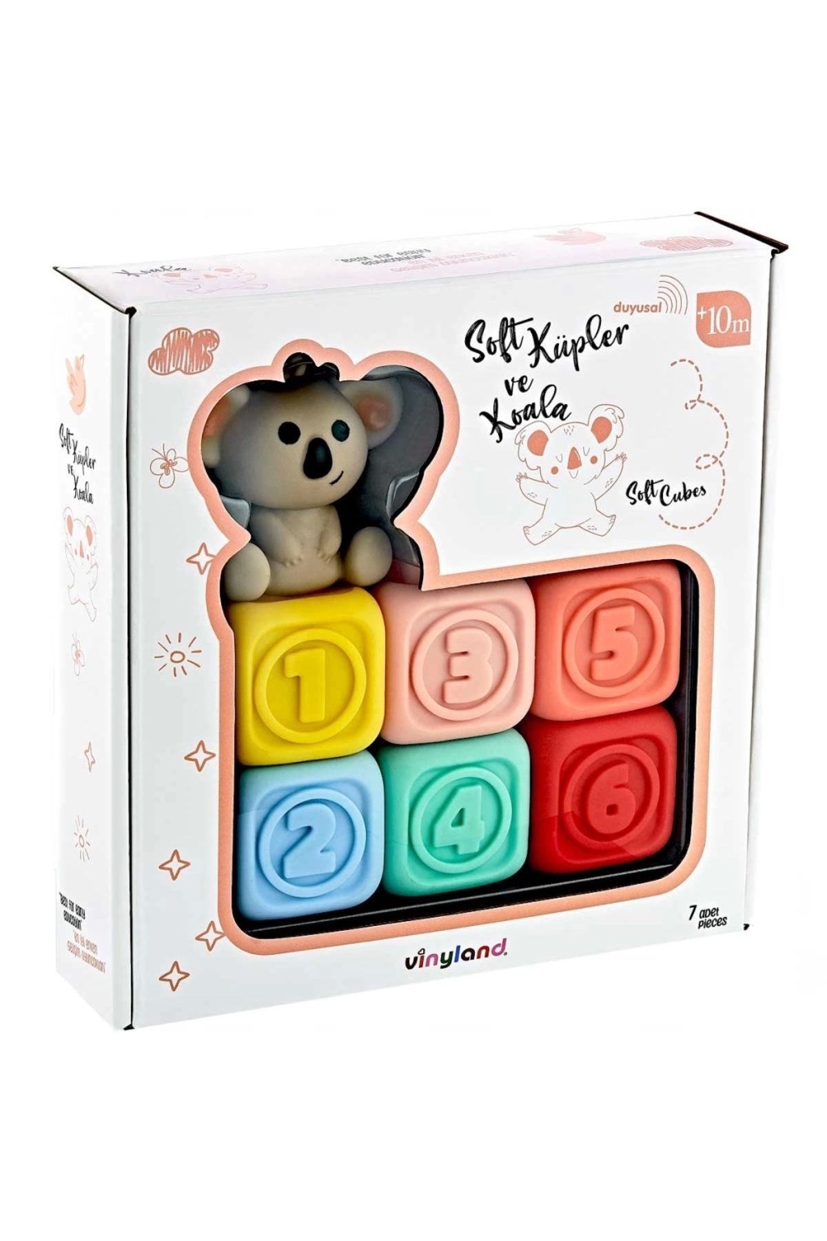 FTT SHOPPING MARKET NessiWorld Vinyland Soft Aktivite Küpler Koala 7'li Set 661914