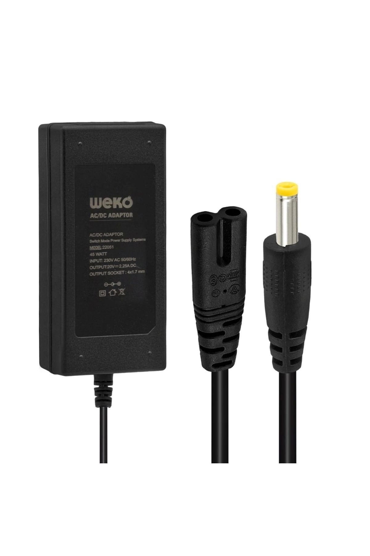 STOREMAX 20 VOLT 2.25 AMPER 4.0X1.7MM UÇLU NOTEBOOK ADAPTÖR YERLİ ÜRETİM (5047)