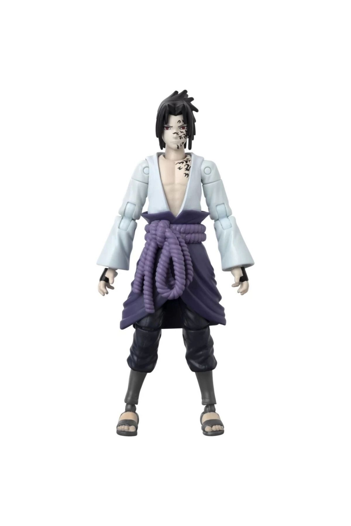 FTT SHOPPING MARKET NessiWorld Bandai Anime Heroes Naruto Sasuke Uchiha Figür ve Aksesuar Seti 16 cm