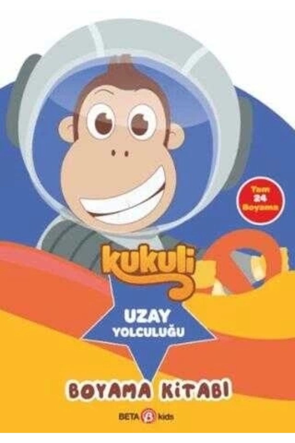 FTT SHOPPING MARKET Kukuli Uzay Yolculuğu Boyama Kitabı