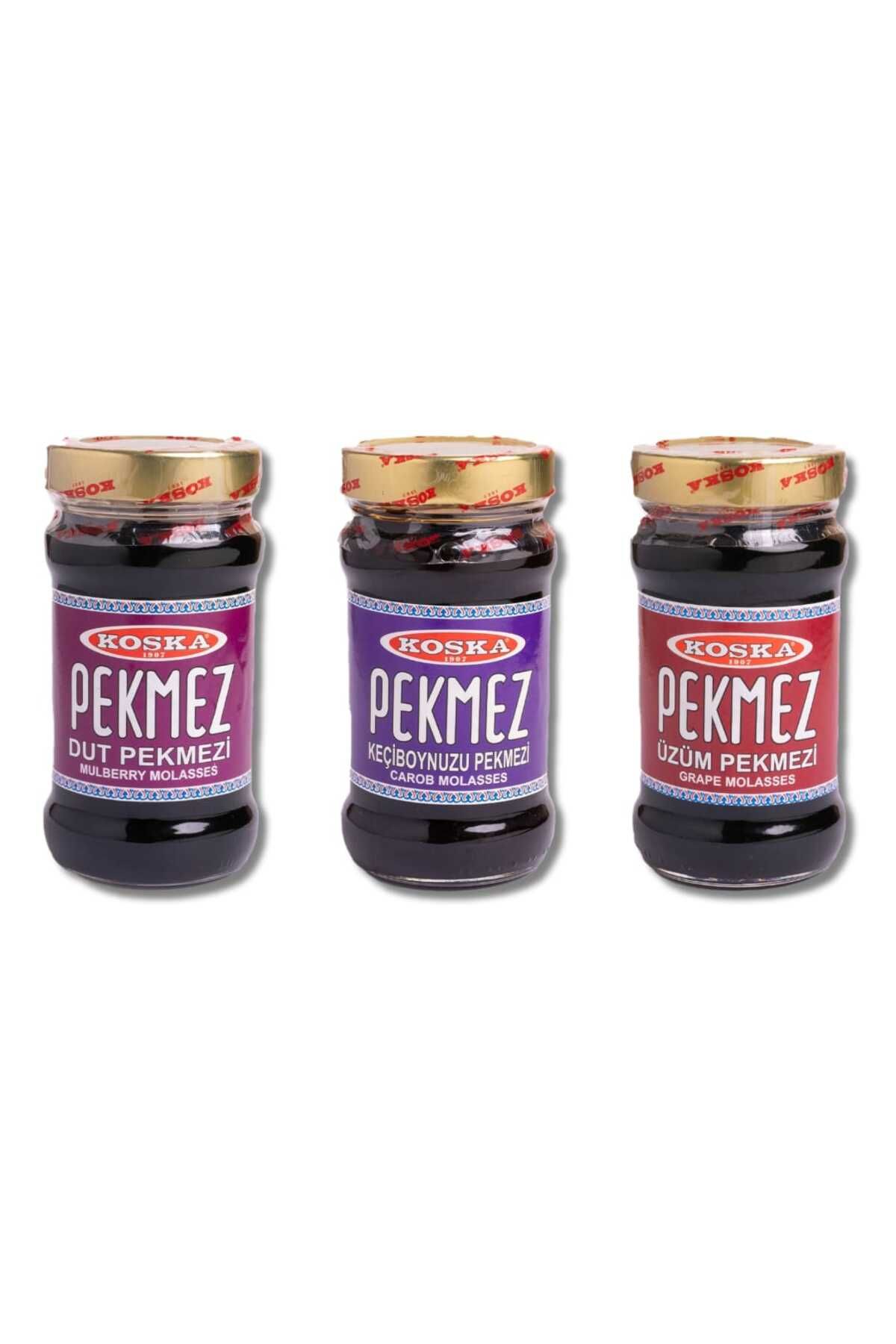 Koska 360 GR ÜZÜM & 380 GR DUT VE KEÇİBOYNUZU PEKMEZİ