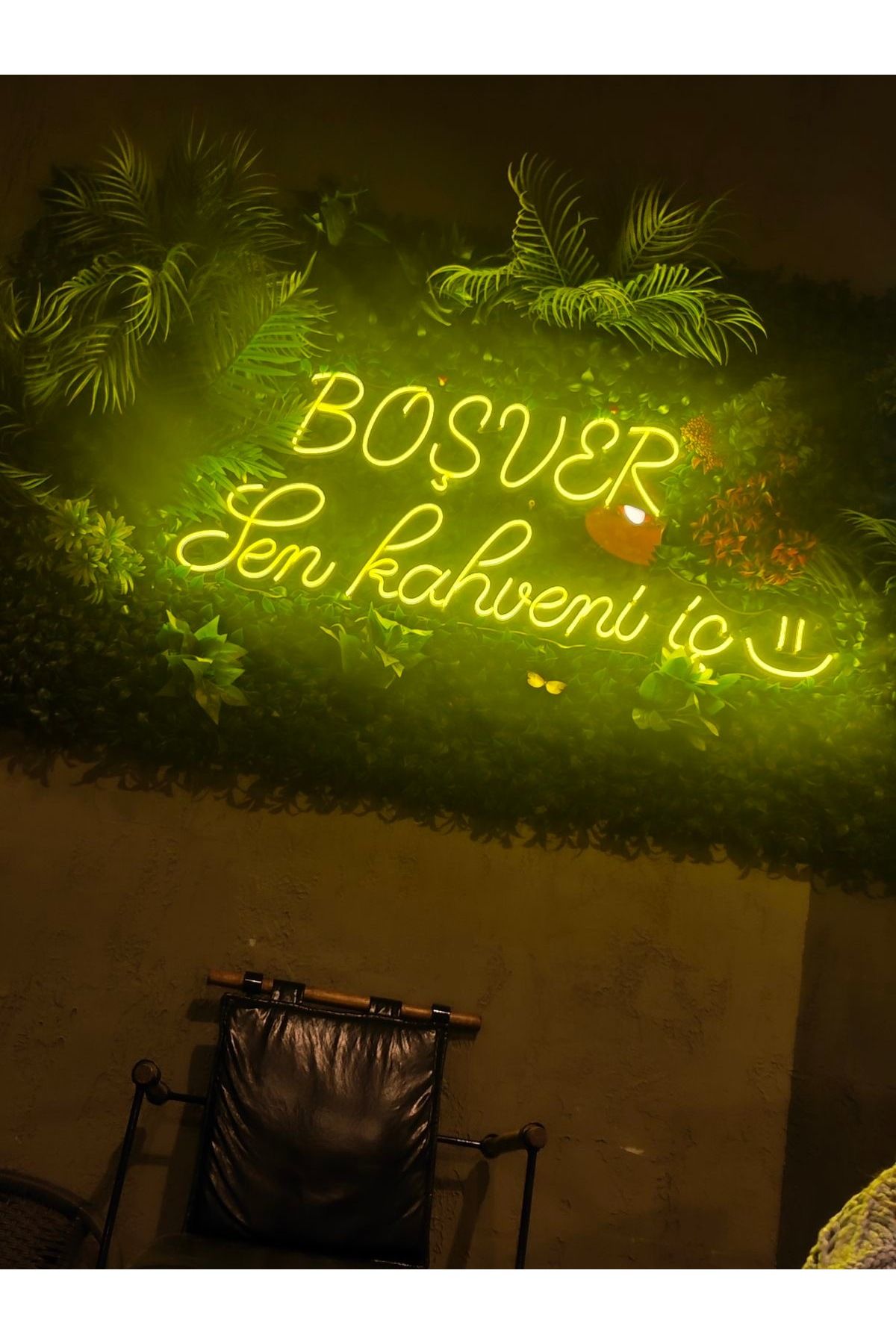 LUCENTRA NEON Boşver sen kahveni iç Neon Led