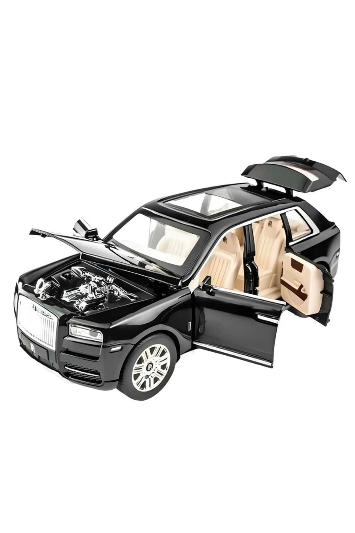 FTT SHOPPING MARKET NessiWorld Şeffaf Kutuda Metal Rolls Royce