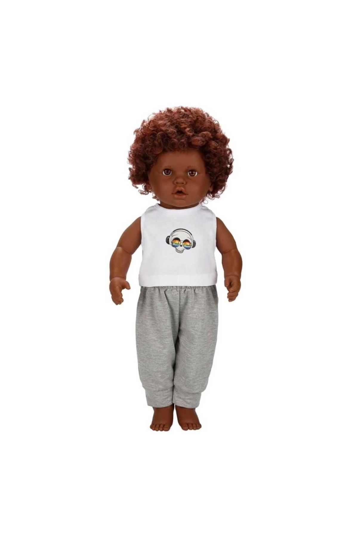 FTT SHOPPING MARKET Dollz'n More Dada Kıvırcık Saçlı Bebek 60 cm