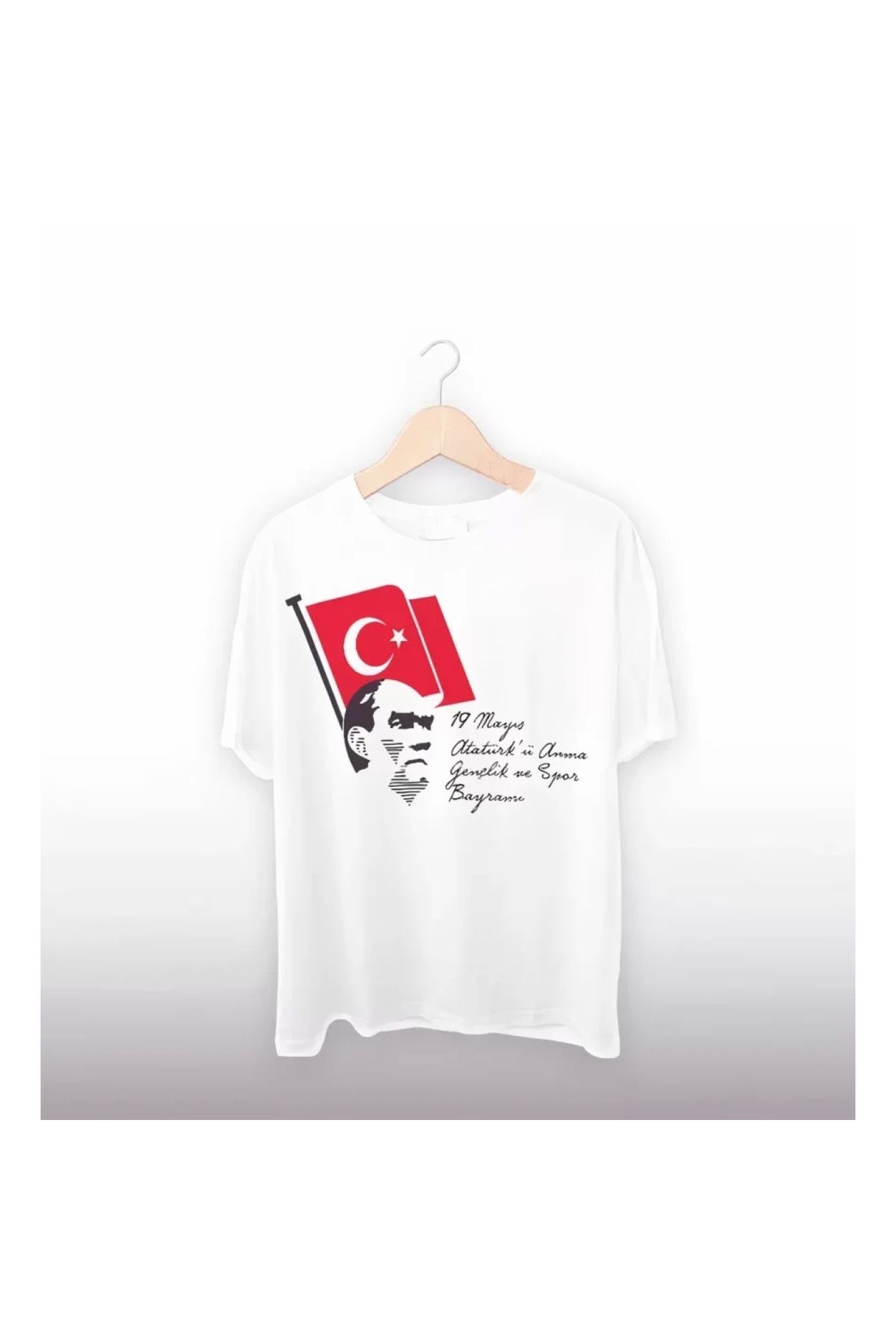 Marsilyan 19 Mayıs 20/1 Baskılı Tshirt