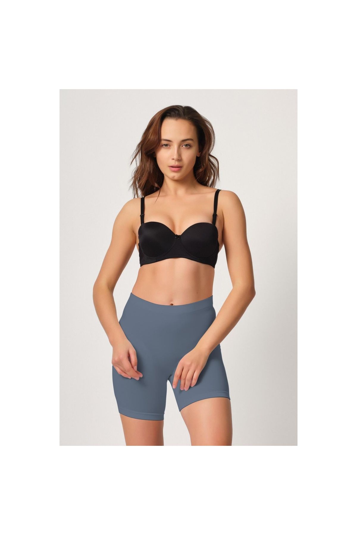 Marsilyan MODLİVE ANTRASİT MI Emay 3003 Soft Paçalı Boxer