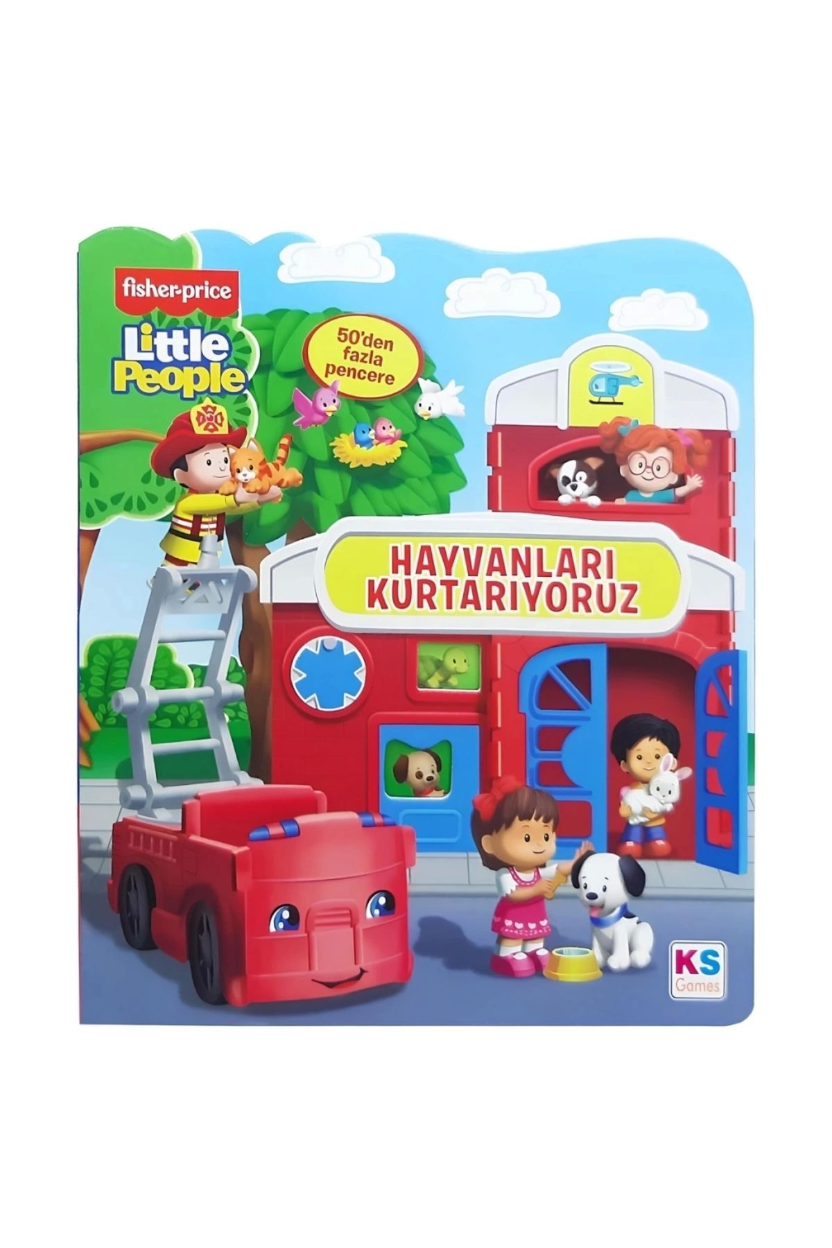 FTT SHOPPING MARKET Nessiworld Hayvan Kurtarma Flap Book