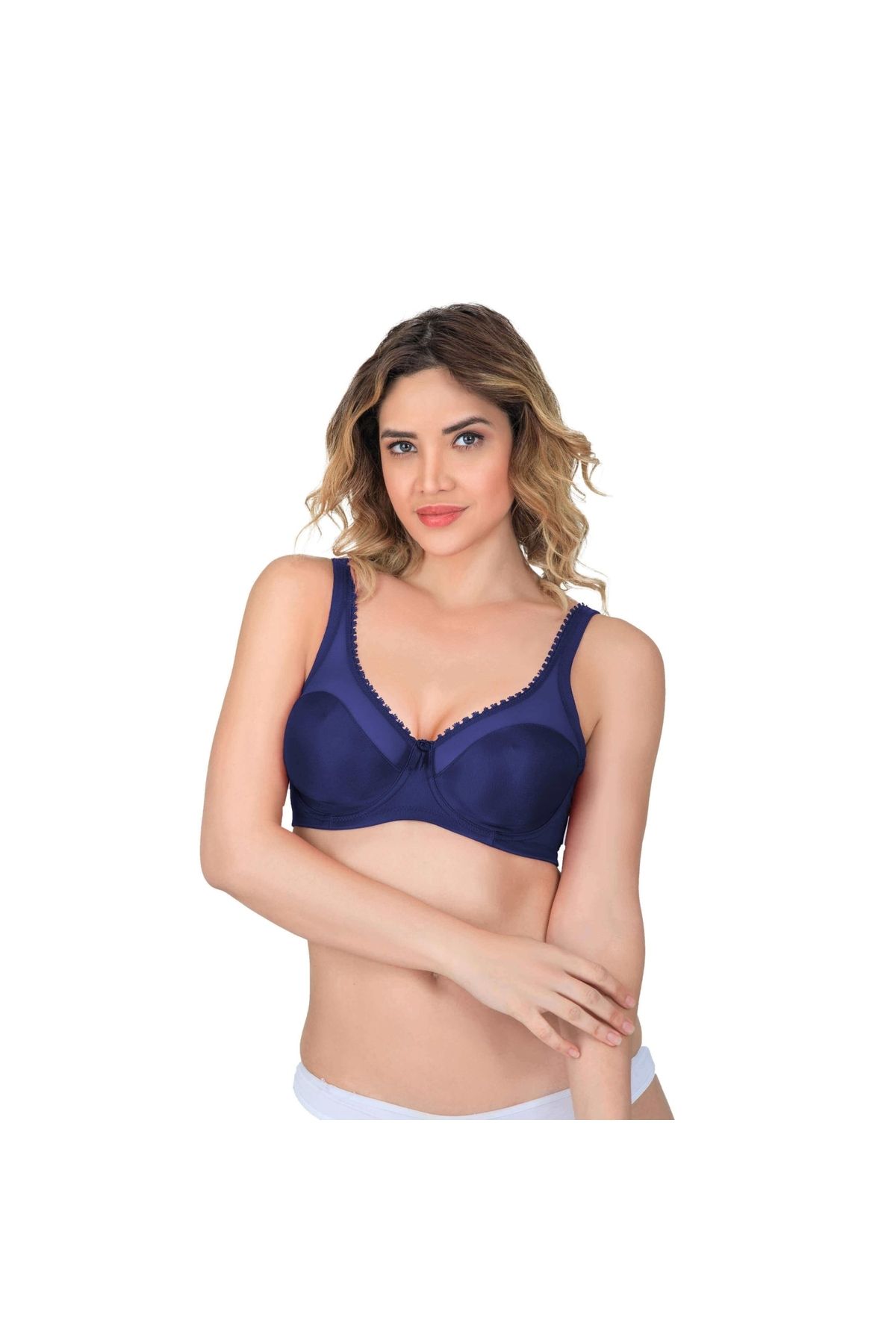 Marsilyan MODLİVE LACİVERT MI Emay 169 B Basic Balenli Toparlayıcı Sütyen