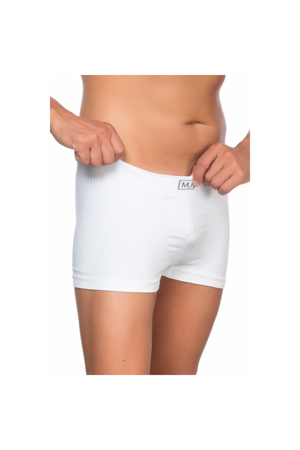 Marsilyan MODLİVE BEYAZ MI Emay 2102 Soft Erkek Boxer