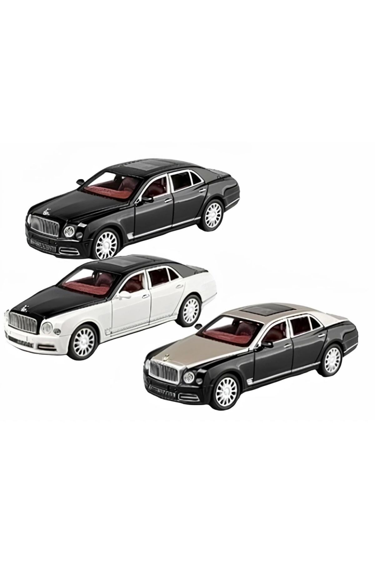 FTT SHOPPING MARKET Nessiworld Sesli Işıklı Metal Bently Araba