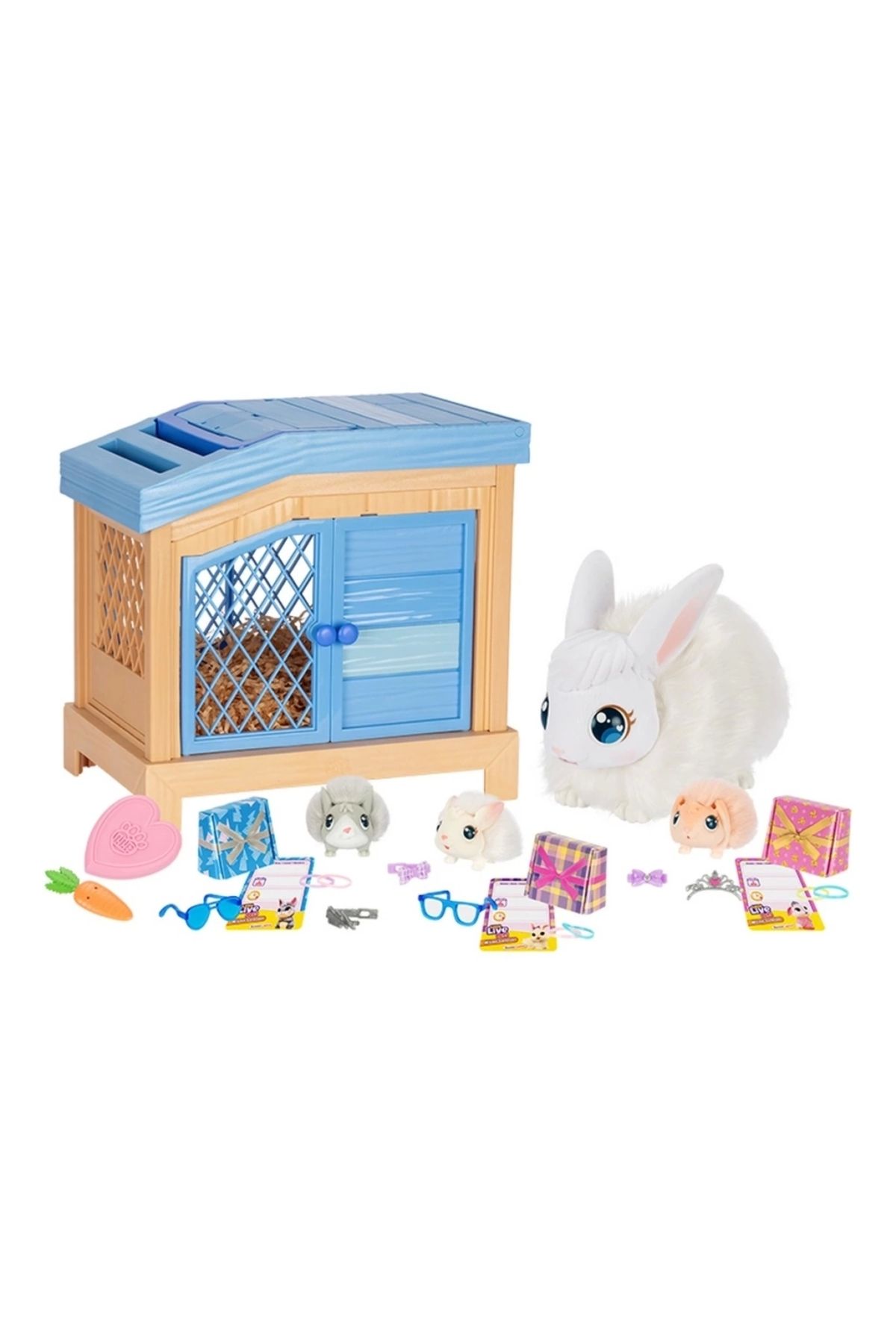 FTT SHOPPING MARKET Nessiworld Little Live Pets Anne ve Yavruları Oyun Seti 26593
