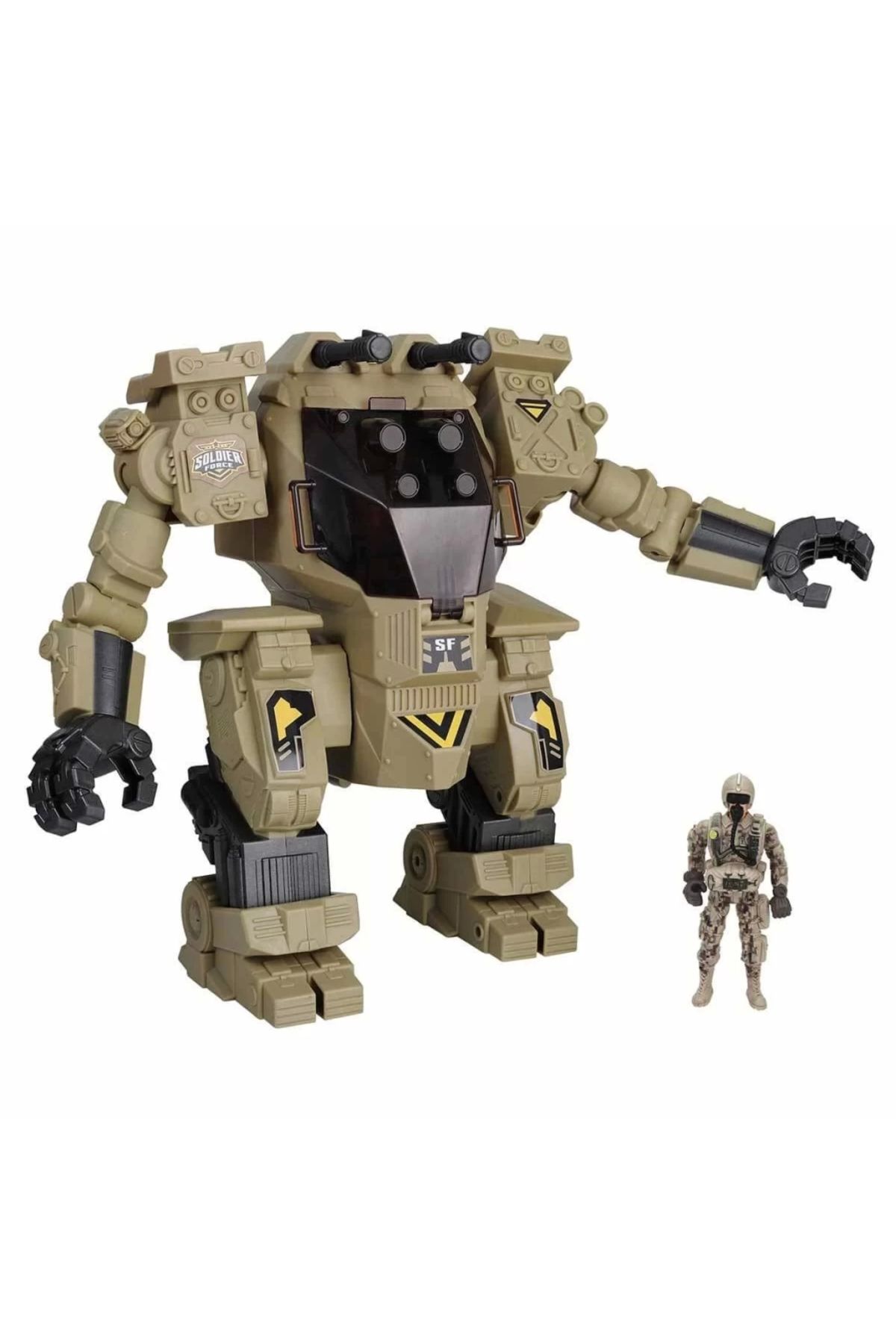 FTT SHOPPING MARKET Nessiworld Soldier Force Exobot Savaş Mekanizması Seti