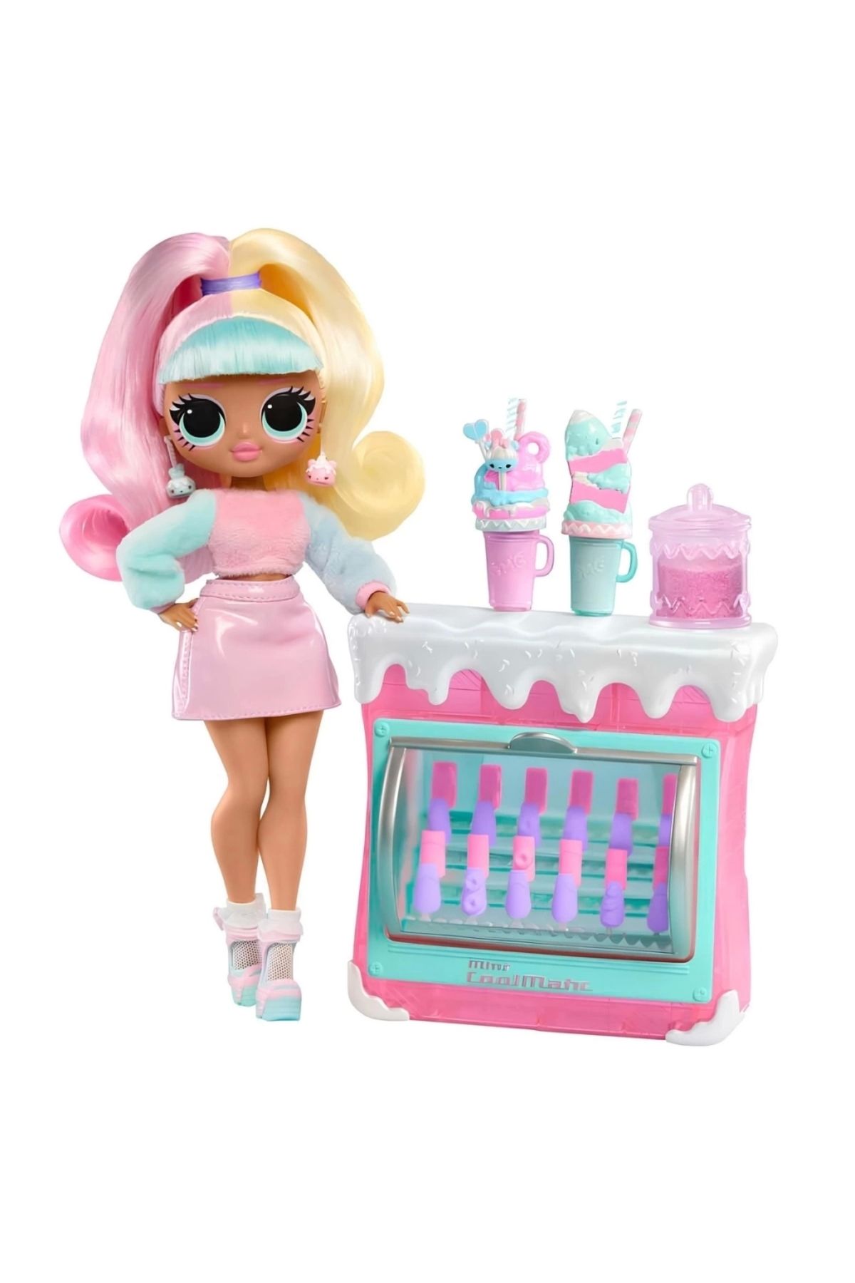 FTT SHOPPING MARKET Nessiworld L.O.L. Surprise O.M.G. Sweet Nails Candylicious Sprinkles Shop Oyun Seti