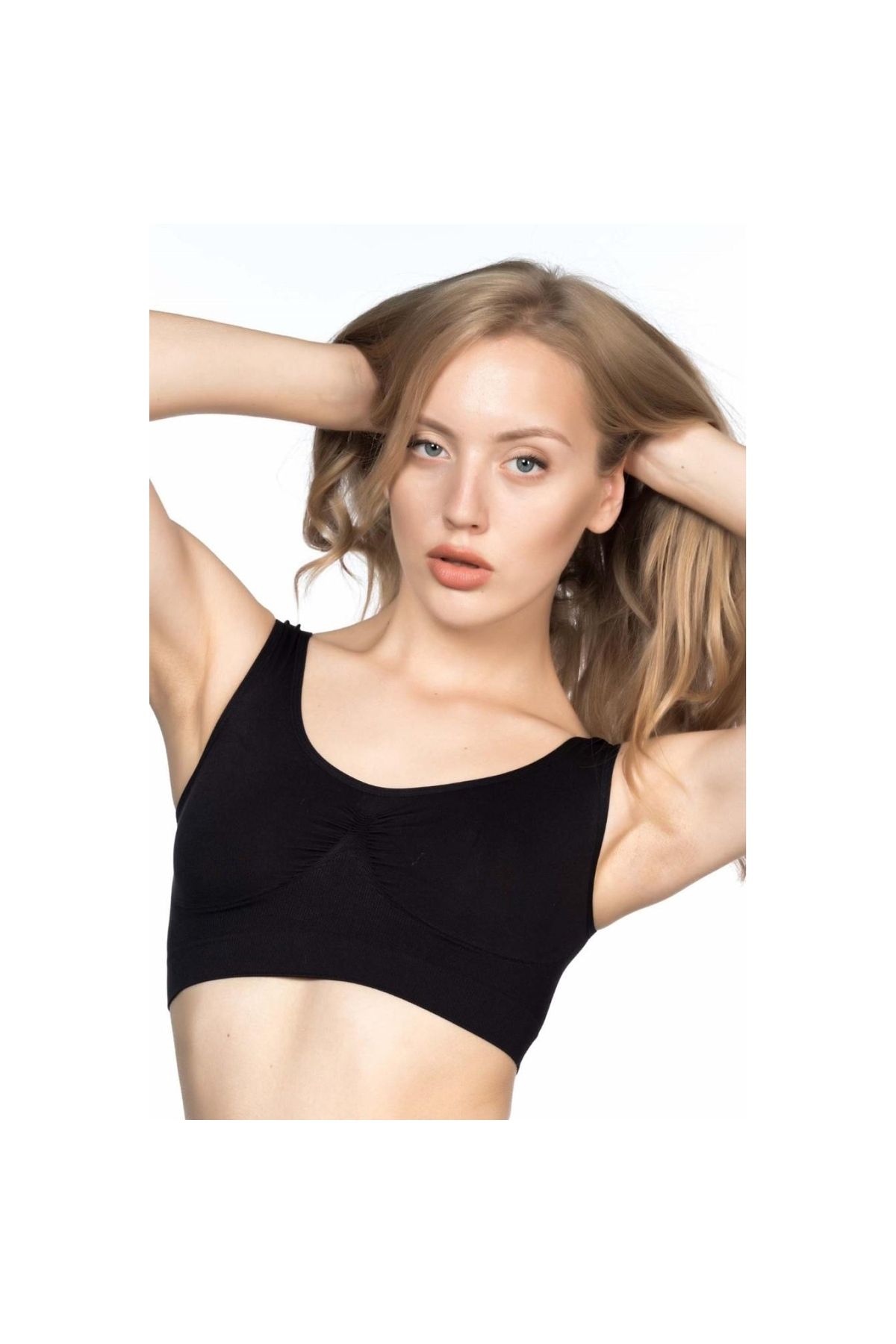 Marsilyan MODLİVE SİYAH MI Emay 4005 Soft Kalın Askı Büstiyer