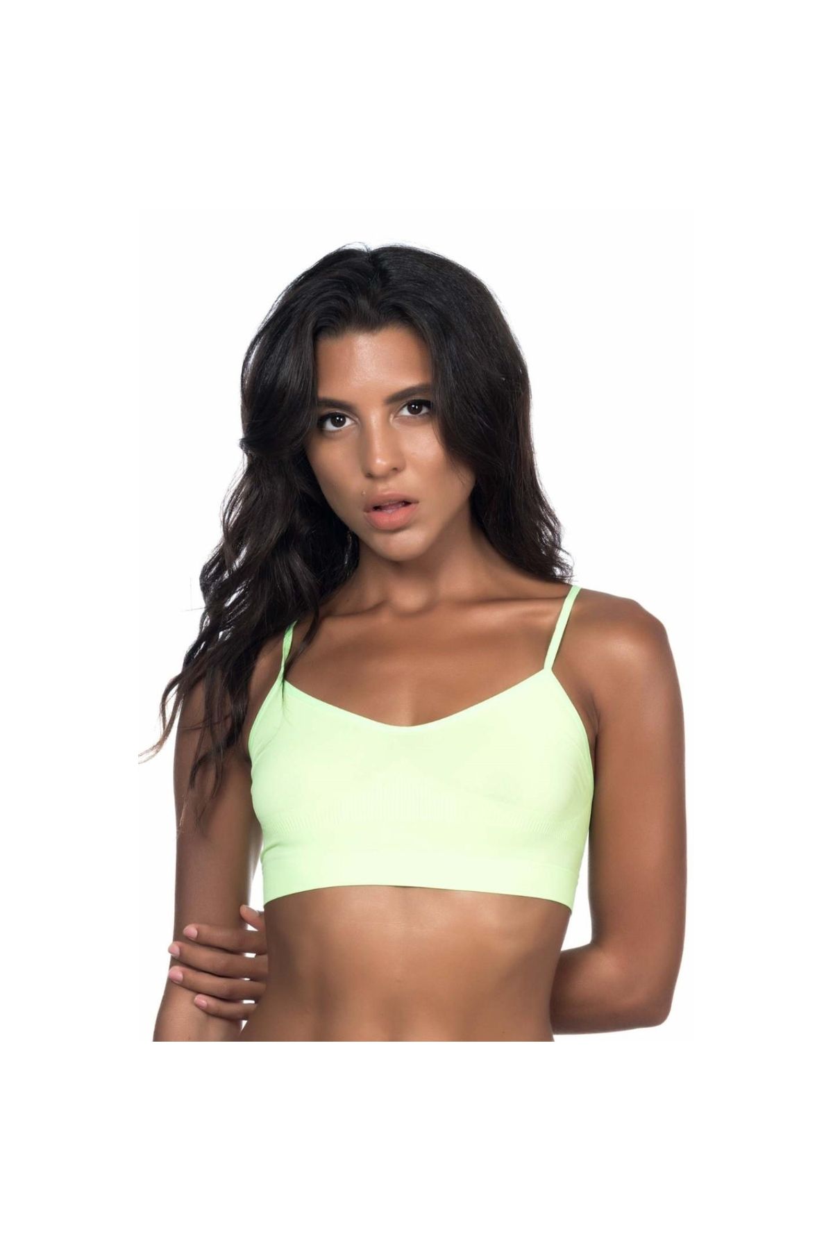Marsilyan MODLİVE YEŞİL MI Emay 4003 Soft İp Askı Büstiyer