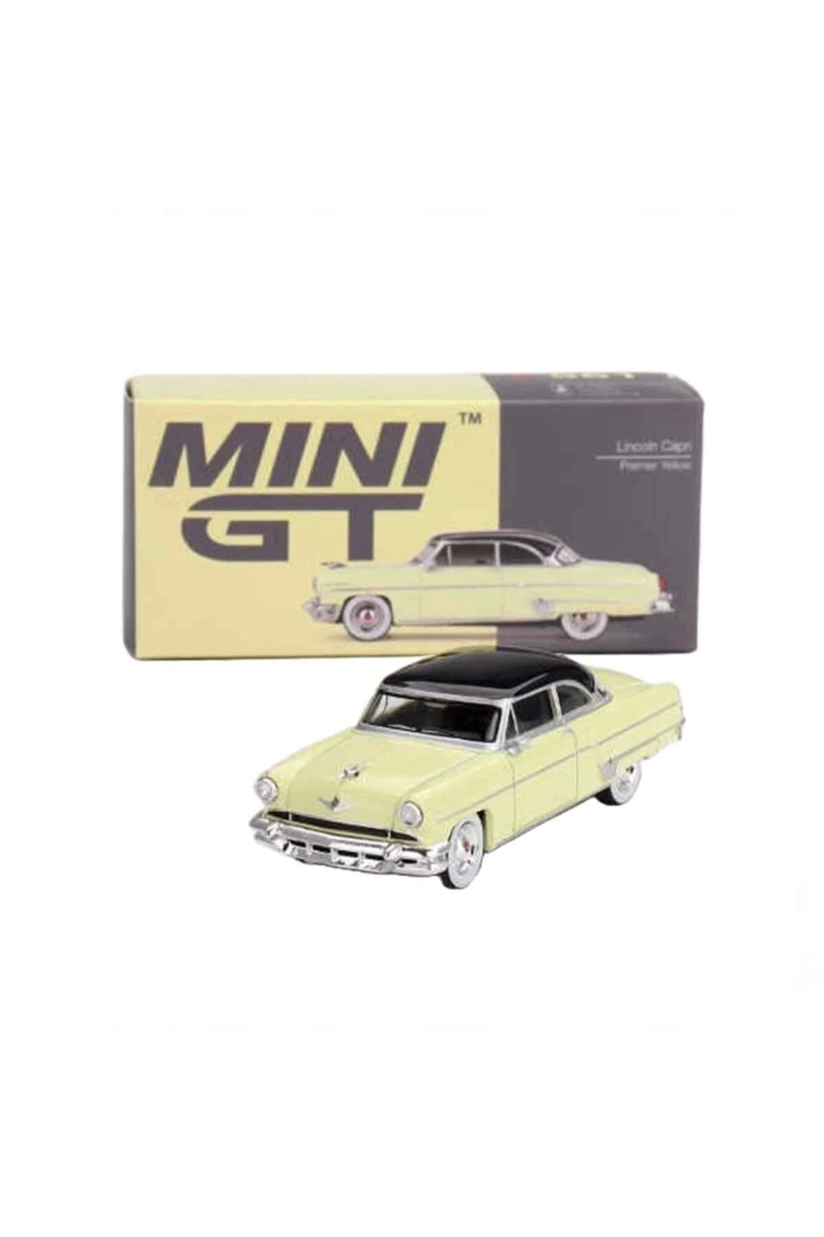 FTT SHOPPING MARKET Nessiworld Mini GT 1:64 Lincoln Capri 1954 Premier Yellow