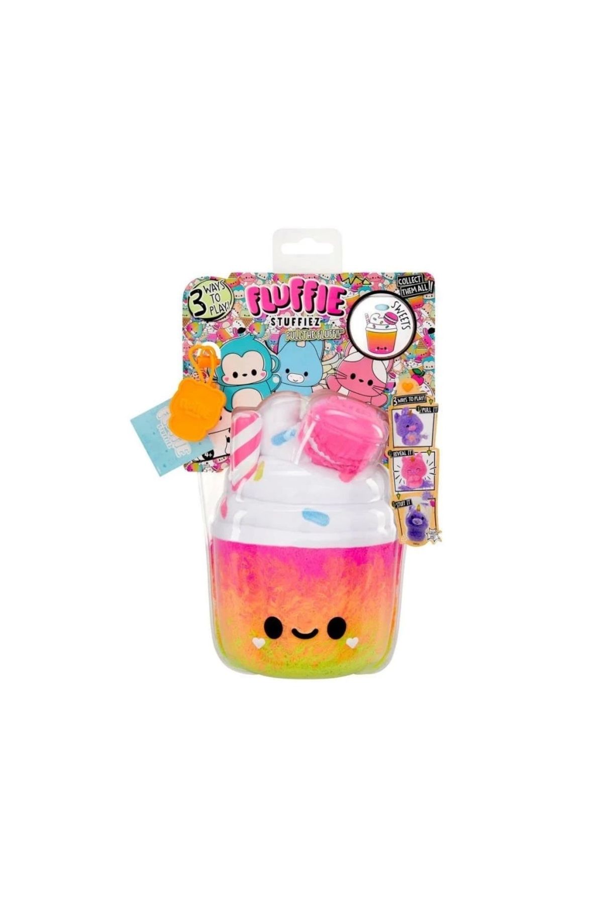 FTT SHOPPING MARKET Nessiworld 511588 Fluffie Stuffiez Küçük Peluş Shake