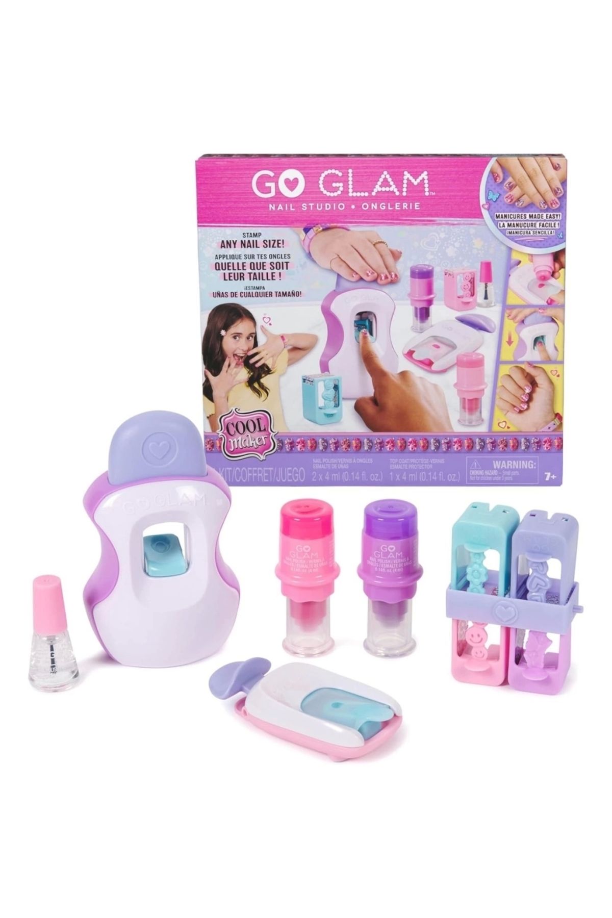 FTT SHOPPING MARKET Nessiworld Güzellik Seti Cool Maker Go Glam Tırnak Stüdyosu