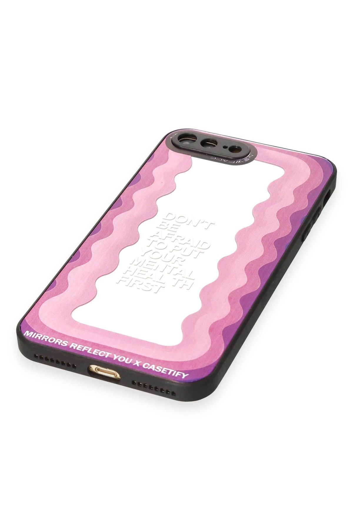 NewFace iPhone 7 Plus Kılıf Mirror Desenli Kapak - Mirror - 11 GLSTD