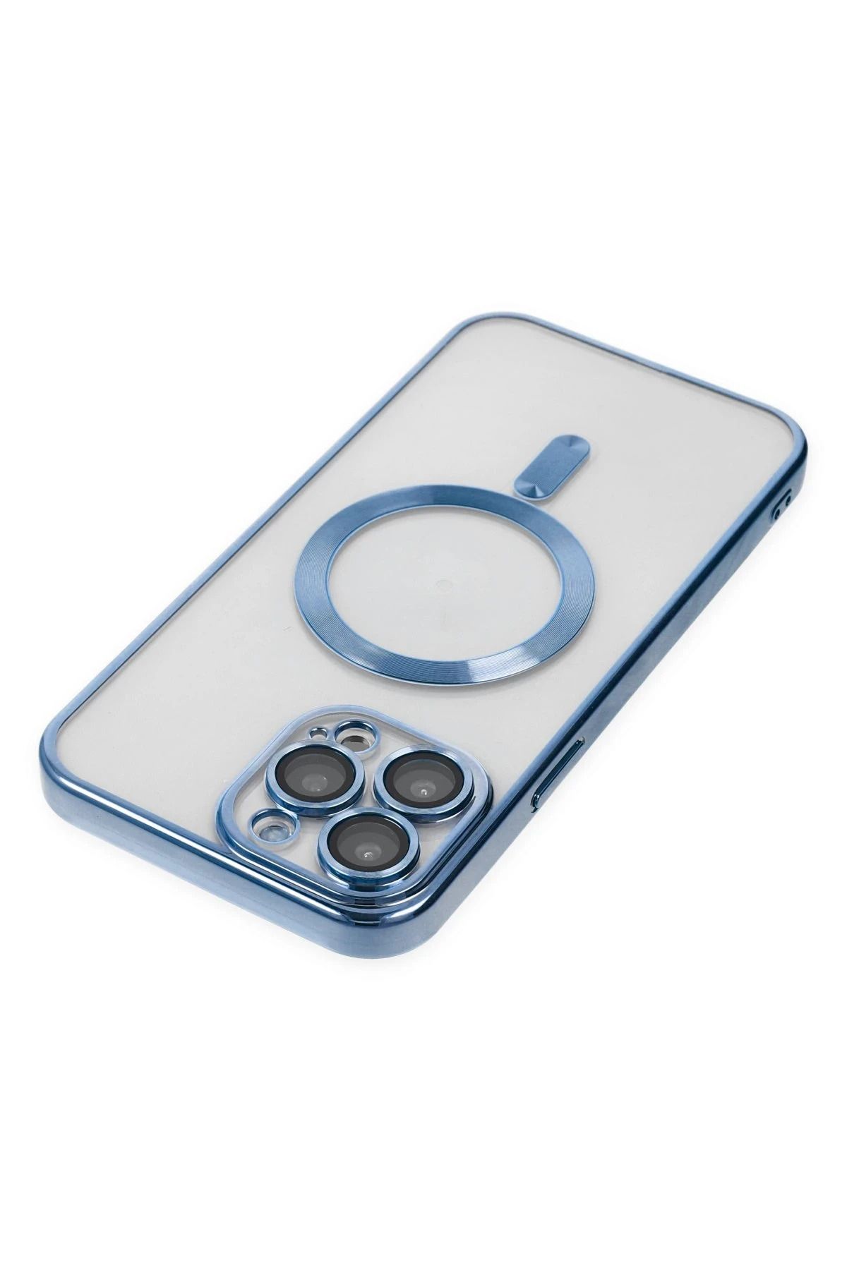 NewFace iPhone 14 Pro Kılıf Kross Magneticsafe Kapak - Sierra Blue MRAYD
