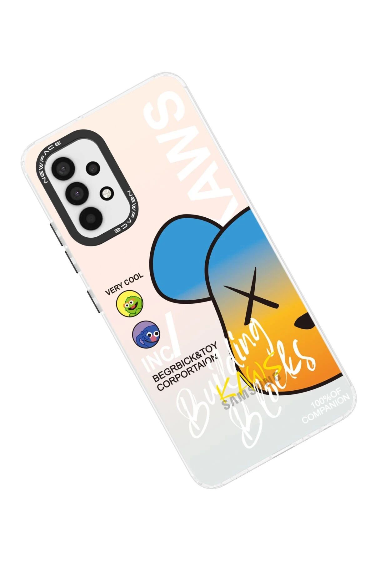 NewFace Samsung Galaxy A53 5G Kılıf Estoril Desenli Kapak - Estoril - 6 GLSTD