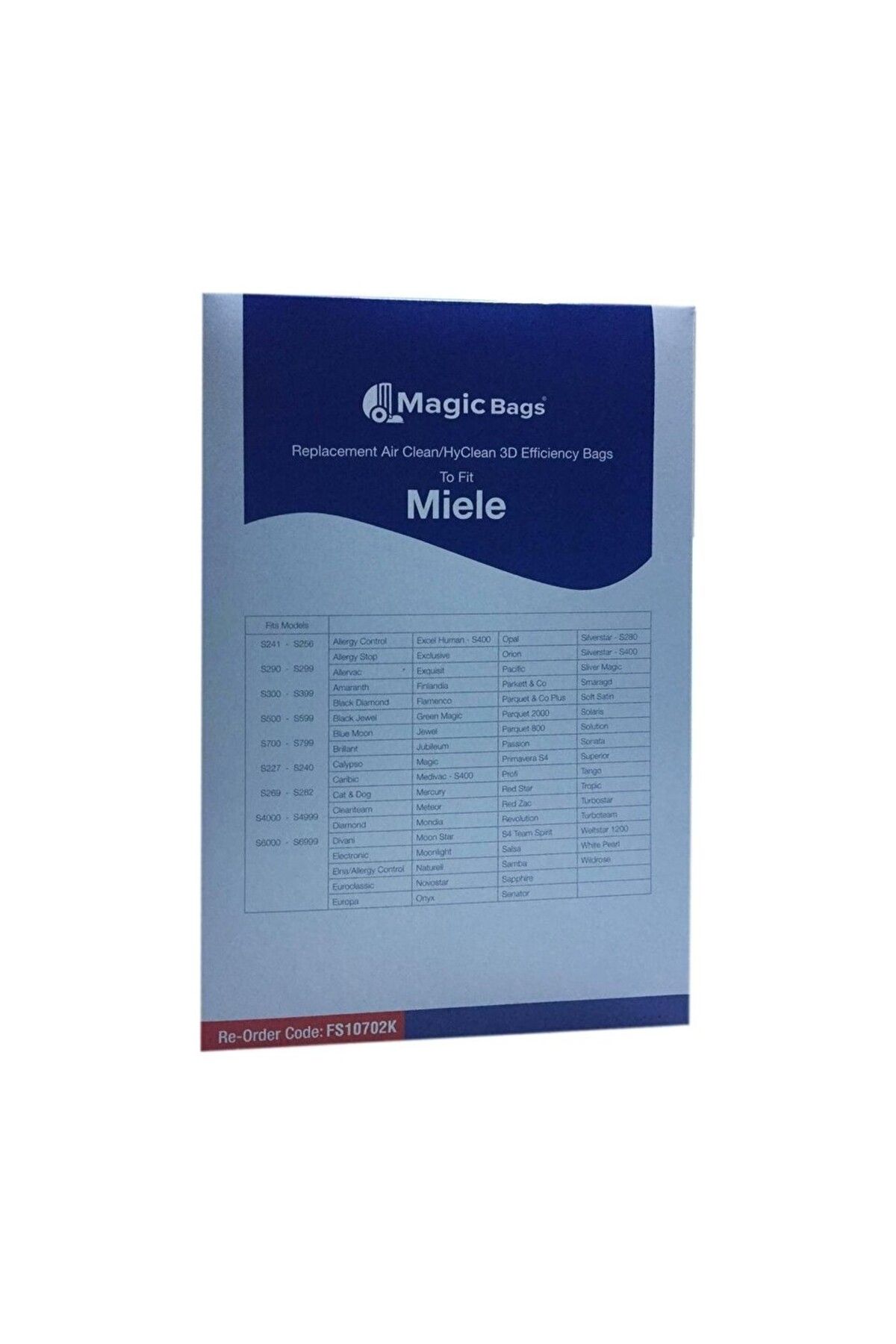 Magic Bags Toz Torbası (C1,c2,c3,...) MİELE