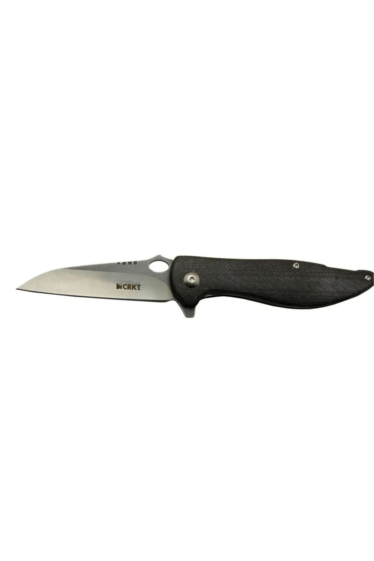 Belle Fusion Crkt Lotus 1265 Bk Siyah Kamp / Outdoor Çakı 18cm - Yarı Otomatik, Kemerlikli, Kutulu
