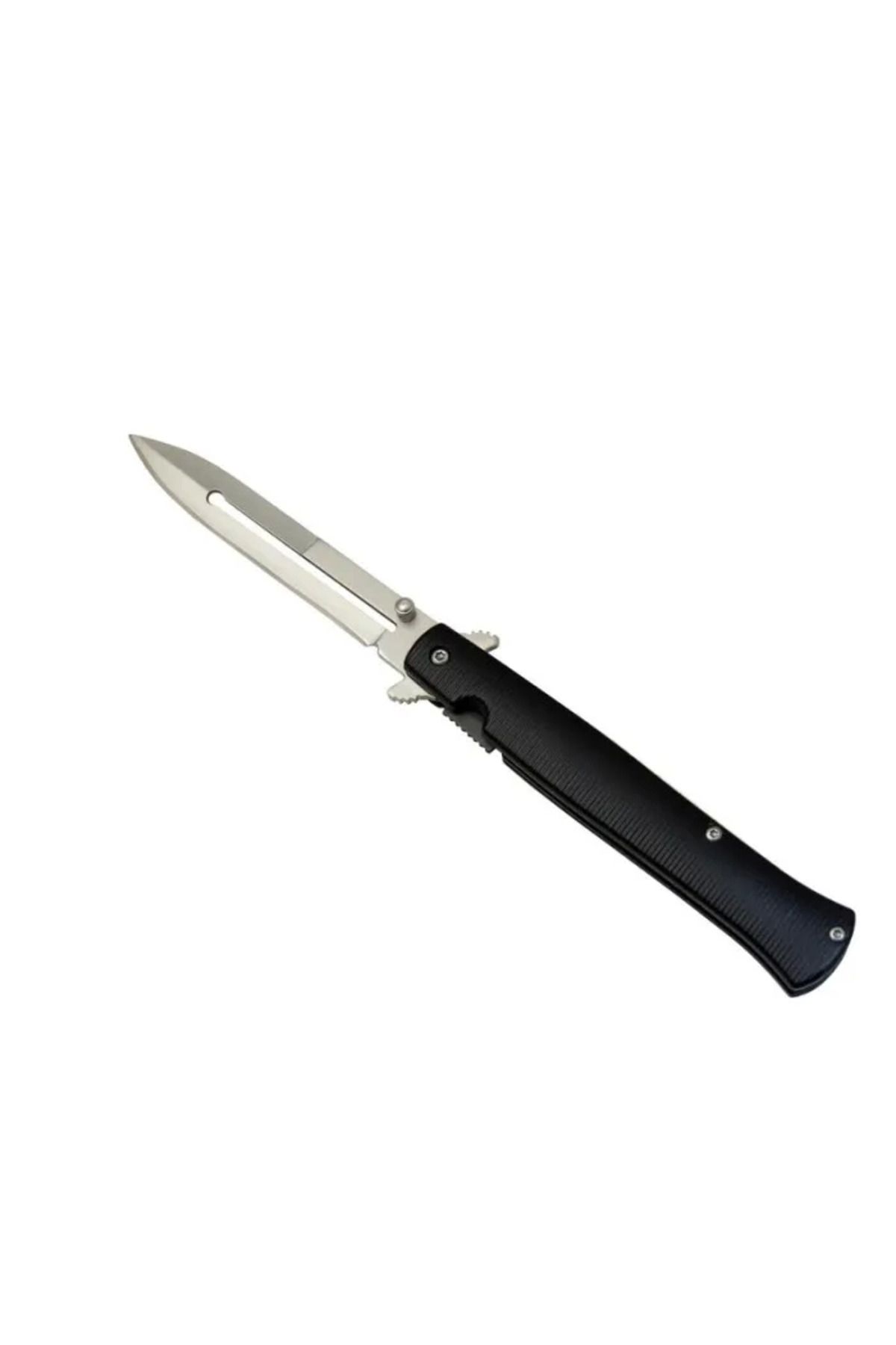 Belle Fusion Çakı Metal Delikli abzalı 23 Cm , Yarı Otomatik