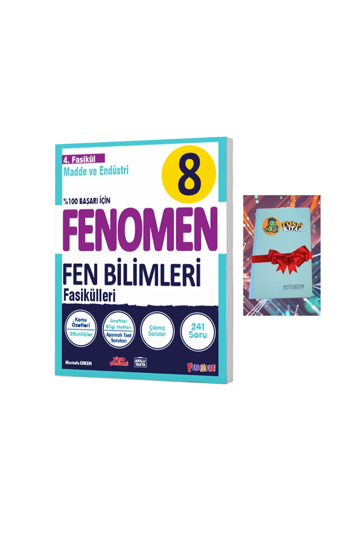 Fenomen Yayıncılık 8 Fen Bilimleri 4. Fasikül (Madde Ve Endüstri)(DEFTER HEDİYE)