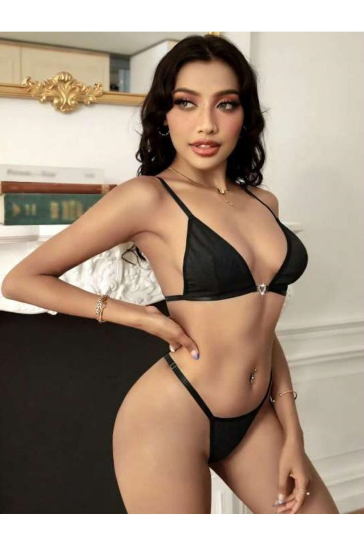 REAL PASSİONE ŞIK SÜDYEN KÜLOT İKİLİ TAKIM