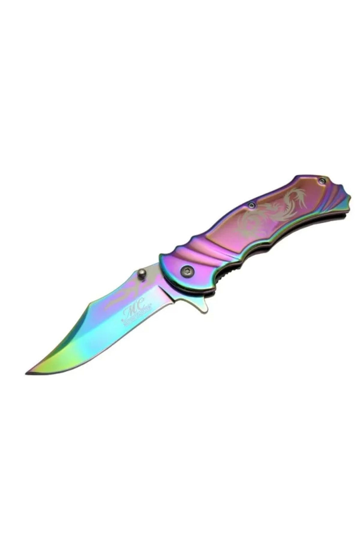 Belle Fusion Mc Masters Collection 20 Cm Kamp / Outdoor Çakı - Yarı Otomatik, Kemerlikli, Kutulu