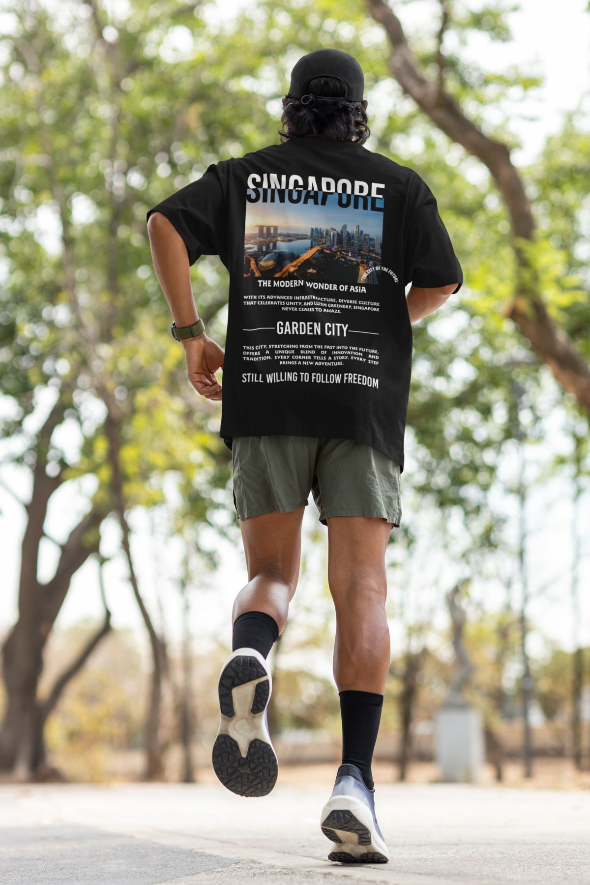 ick artwear SINGAPORE BASKILI ULTRA COMFORT OVERSIZE TSHIRT – 30/1 SÜPREM PENYE